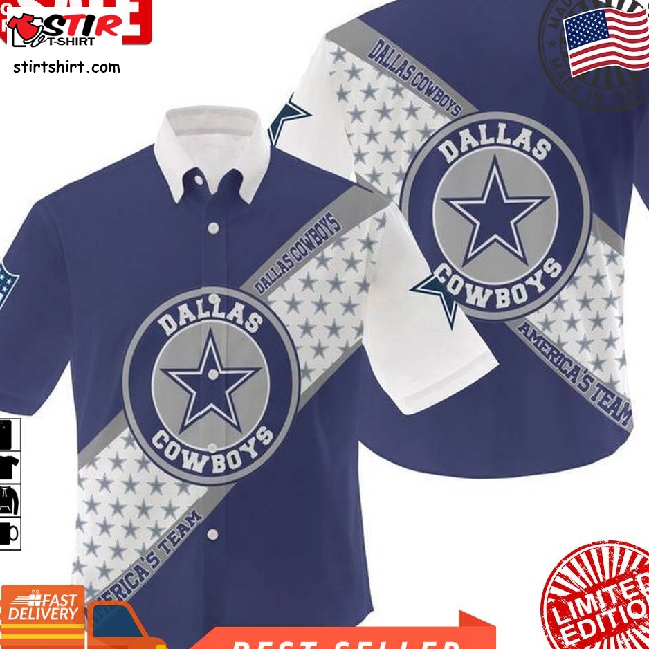 Dallas Cowboys Nfl Gift For Fan Hawaiian Graphic Print Short Sleeve Hawaiian Shirt 6 H97  Dallas Cowboys 
