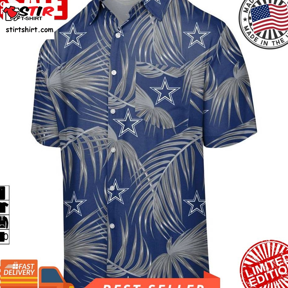 Dallas Cowboys Nfl Mens Hawaiian 3D Shirt  Dallas Cowboys 