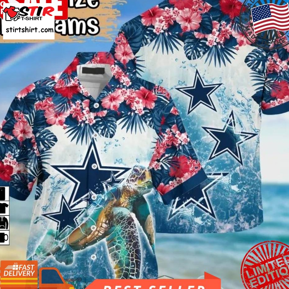 Dallas Cowboys Nfl Turtle Tropical Hawaiian Shirt  Saleoff  Dallas Cowboys 