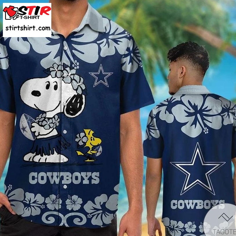 Dallas Cowboys  Snoopy Hawaiian Shirt  Dallas Cowboys 
