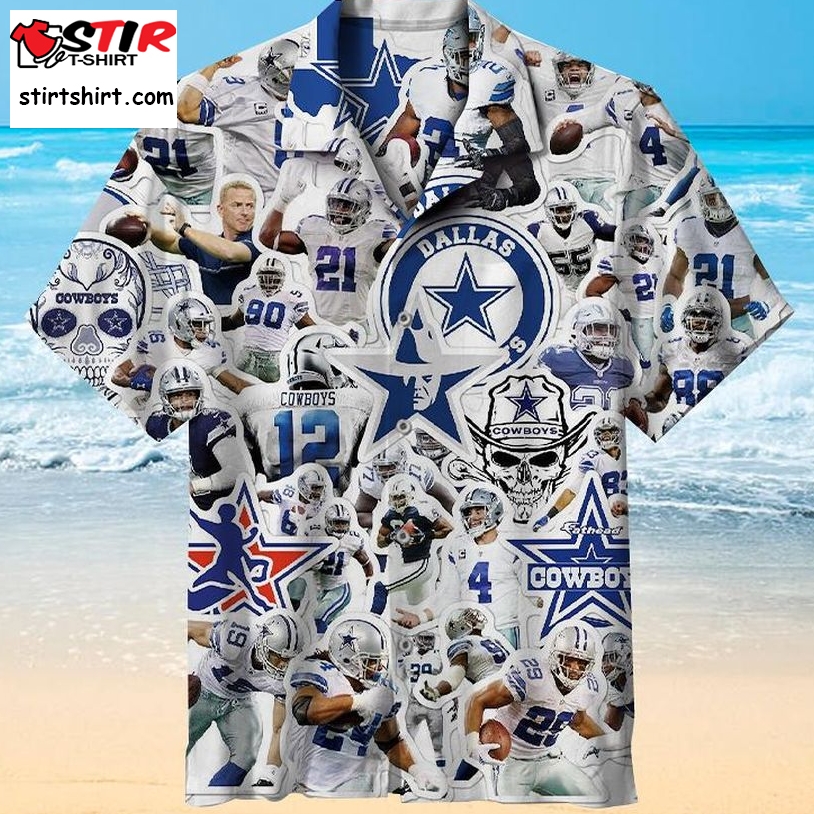 Dallas Cowboys Team Hawaiian Shirts  Dallas Cowboys 