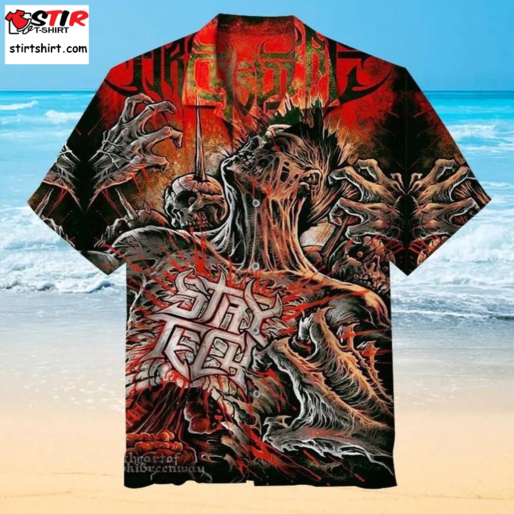 Demon Theme Hawaiian Shirt  Demon Slayer 
