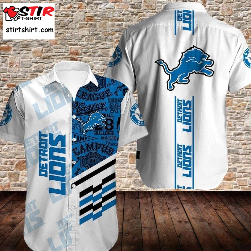 Detroit Lions  Hawaiian Shirt N06  Detroit Lions 
