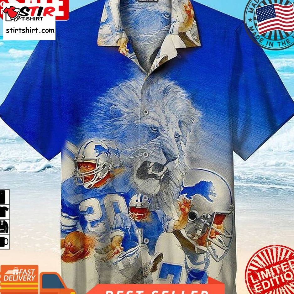 NFL Detroit Lions Grateful Dead Hawaiian Shirt For Fans