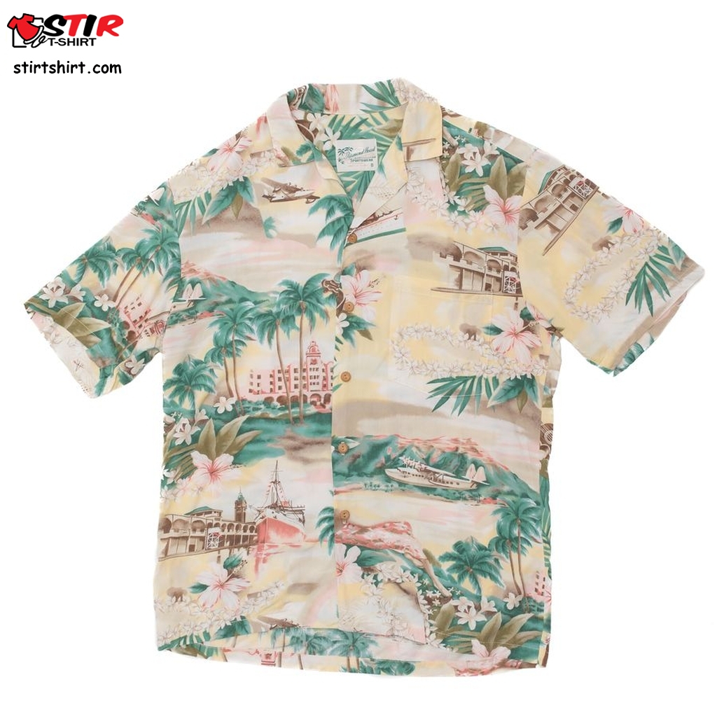 Diamond Head Sportswear 1980S Hawaiian Shirt  Sasquatch 