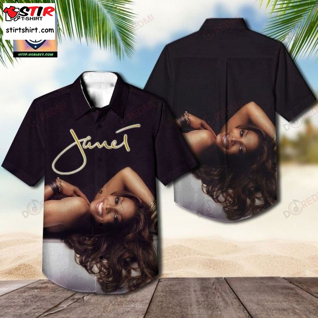 Discount Janet Jackson 20 Yo Album Hawaiian Shirt  Discount 