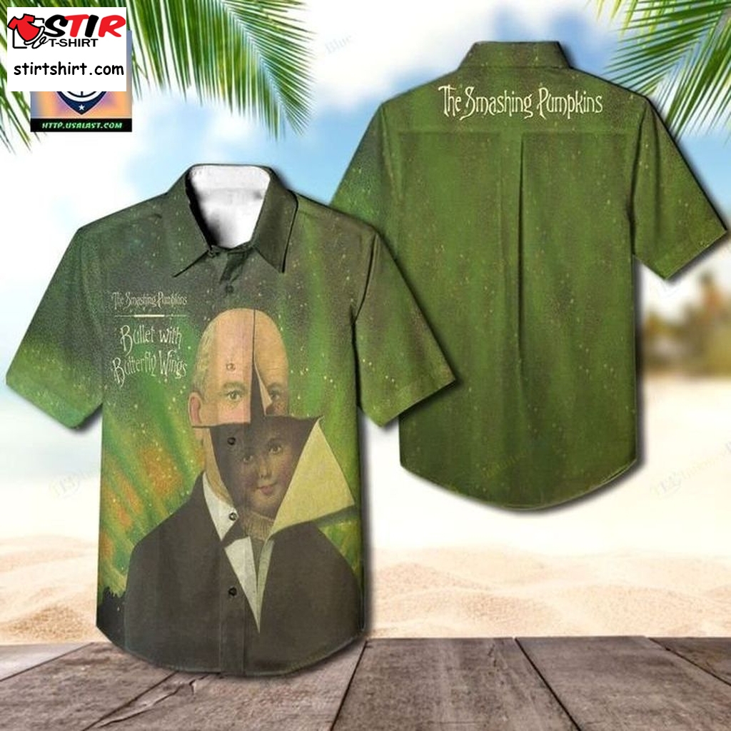 Discount The Smashing Pumpkins Bullet With Butterfly Wings Ver2 Hawaiian Shirt  Discount 
