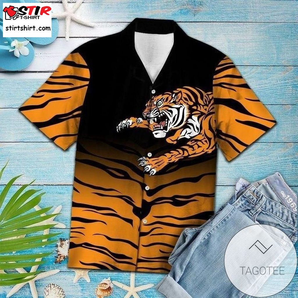 Discover Cool Amazing Tiger Authentic Hawaiian Shirt 2023