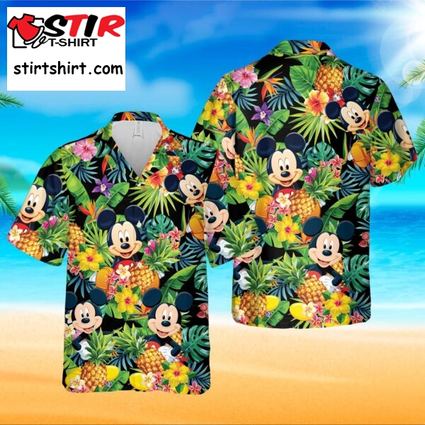 Disney Hawaiian Summer Beach Trip Family WomenS Mickey Mouse Shirt  Disney s