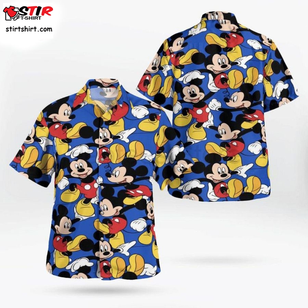 Disney Mickey , Disney Mickey Gift, Hawaiian Shirt