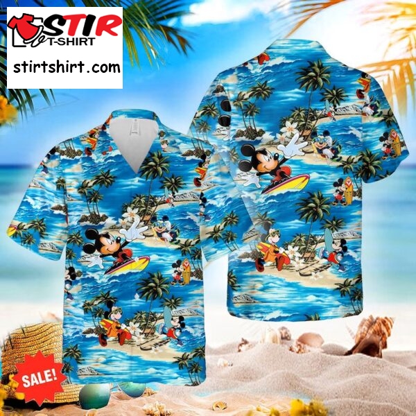 Disney Mickey Hawaiian 3D Shirt  Disney s