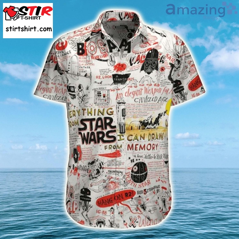 Drawings Everything Star Wars Hawaiian Shirt  Star Wars s