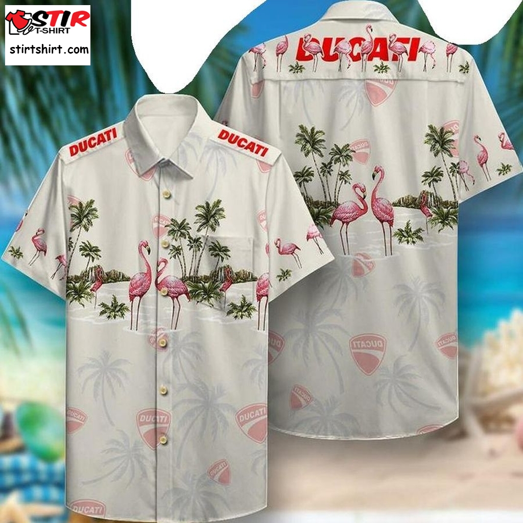 Ducati Hawaii Hawaiian Shirt Fashion Tourism For Menshirt  Mens s