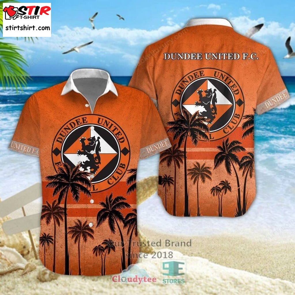 Dundee United Football Club Orange Hawaiian Shirt, Short    Frat Boy 