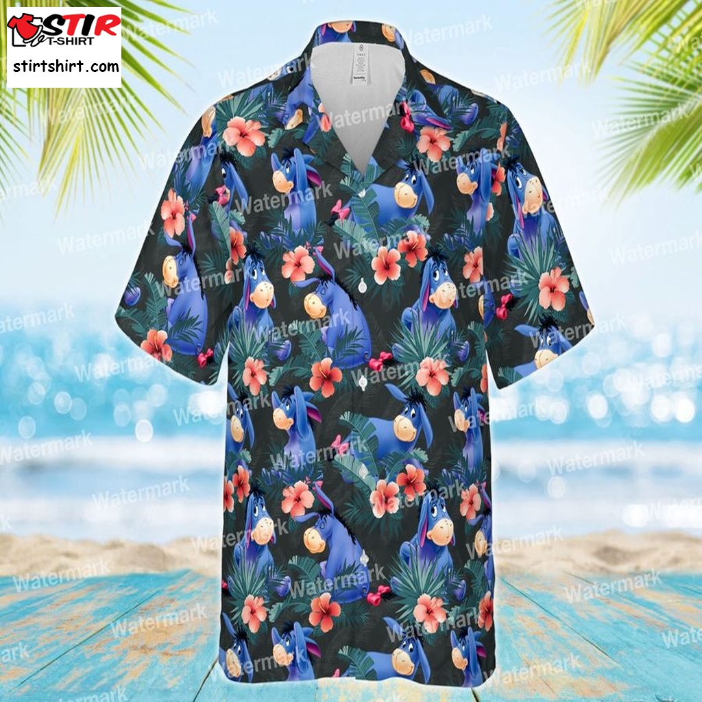 Eeyore Disney Hawaiian Shirt, Winnie The Pooh Disney Hawaiian Button Down, Aloha Beach Shirts, Disney Goofy Hawaiian Shirt  Disney s