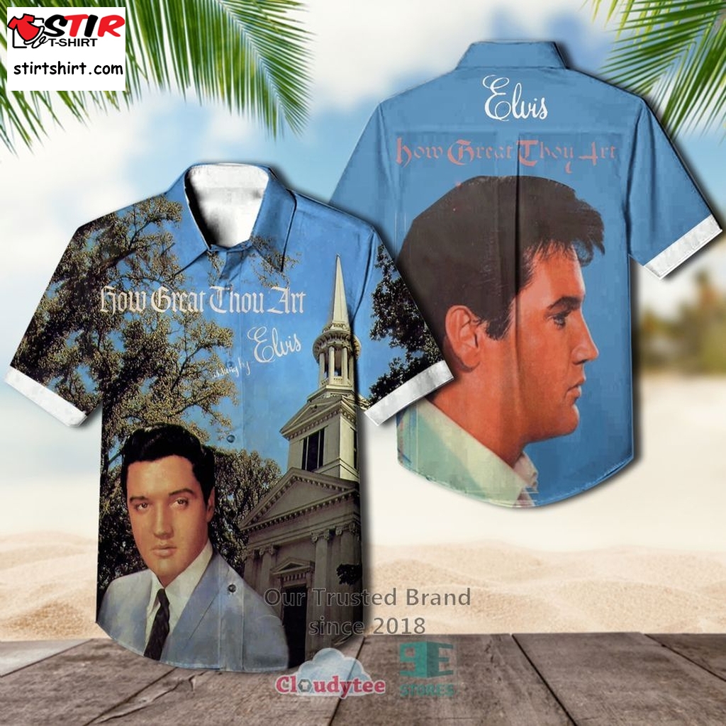 Elvis Presley How Great Thou Art Hawaiian Casual Shirt  