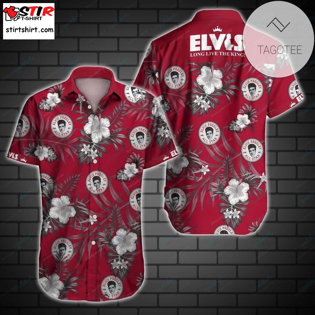 Elvis Presley Long Live The King Authentic Hawaiian Shirt 2023  Elvis s