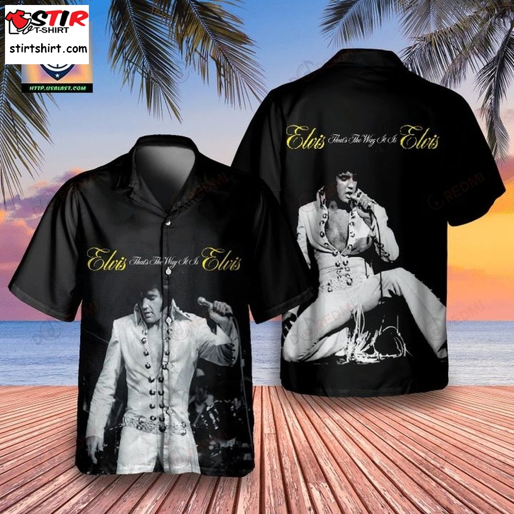 Elvis Presley That's The Way It Is Album Hawaiian Shirt  Elvis s