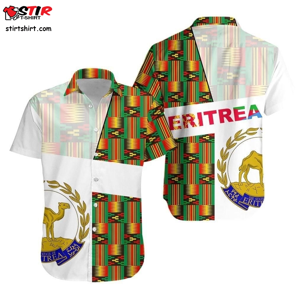 Eritrea Hawaiian Shirt Kente Pattern Lt13  Chubbies 
