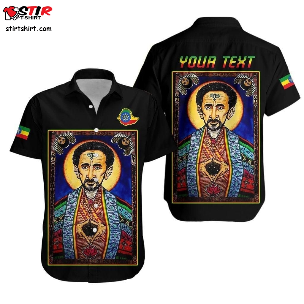 Ethiopia Proud Hawaiian Shirt Haile Selassie I Lt13_1  Blackhawks 
