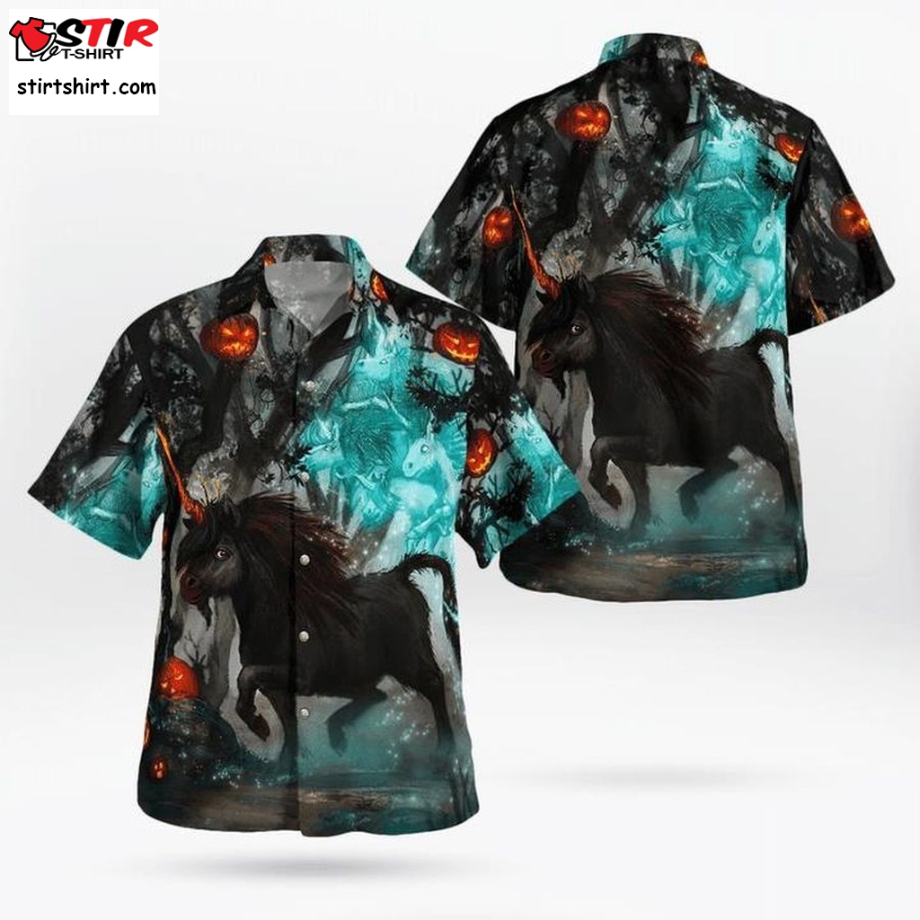 Fantastic Beasts In Halloween Night Spooky 3D Hawaii Shirt, All Over Print, 3D Tshirt, Hoodie, Sweatshirt, Long Sleeve, Aop Shirt, Personalized Shirt  Hawaiian Long Sleeve T Shirt