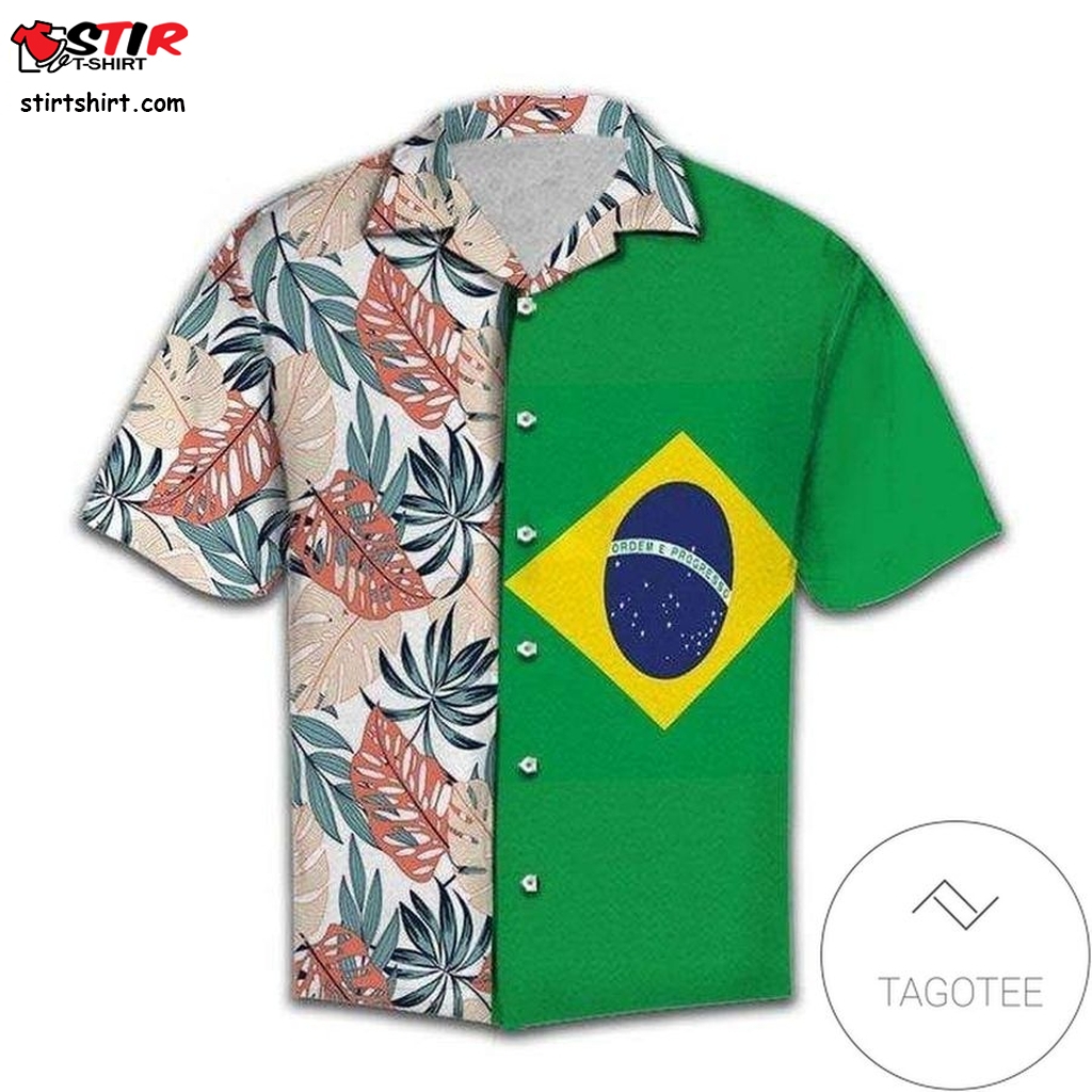 Find Brazil Lover Tropical Hawaiian Aloha Shirts H   Outfit Men