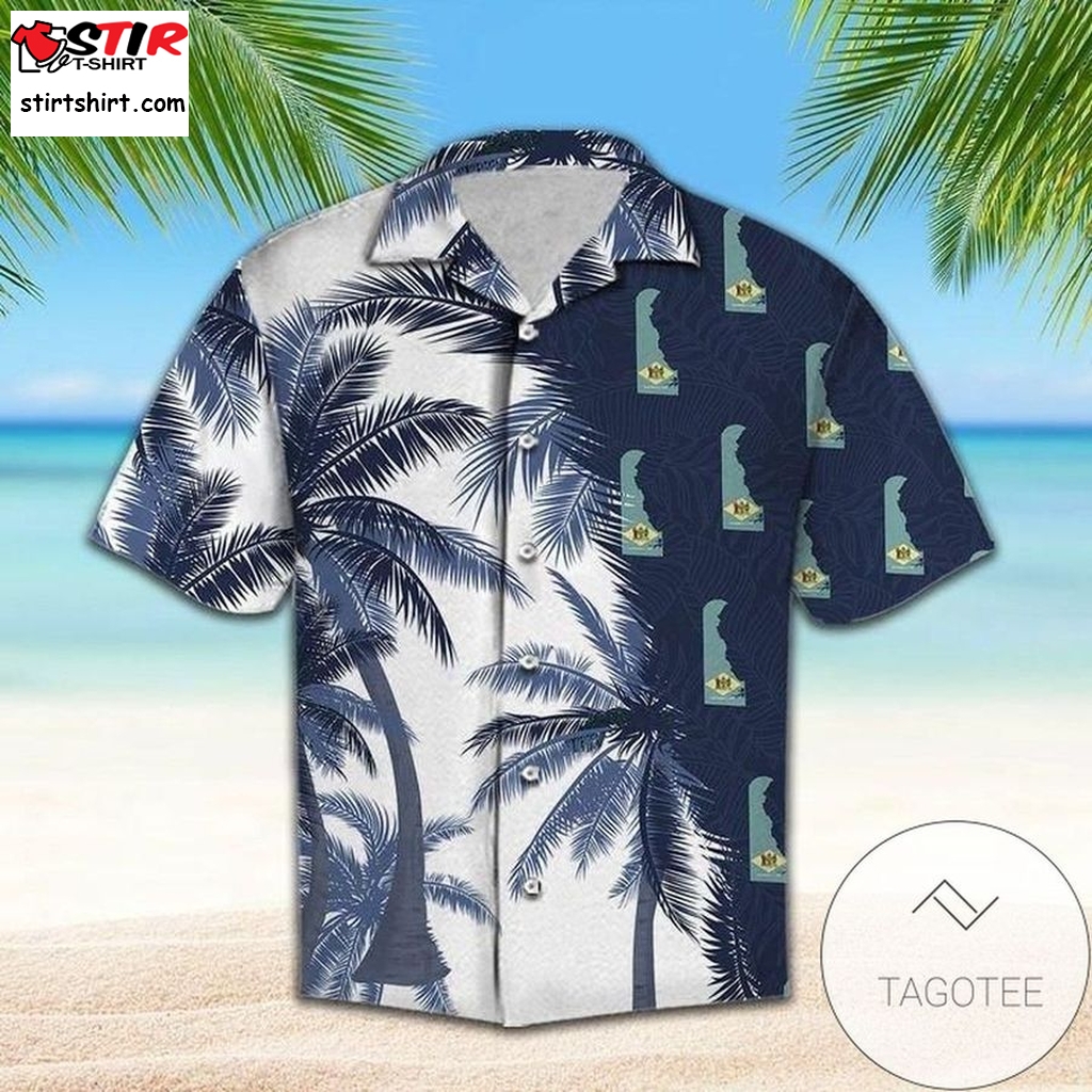 Find Delaware Authentic Hawaiian Shirt 2023   With s On It