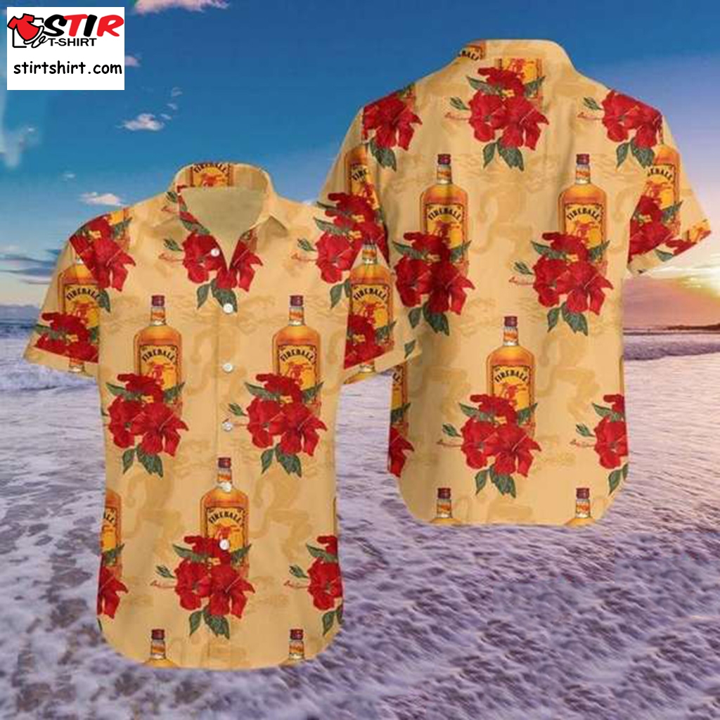 Fireball Aloha Hawaiian Shirt  Aloha Shirt Vs 