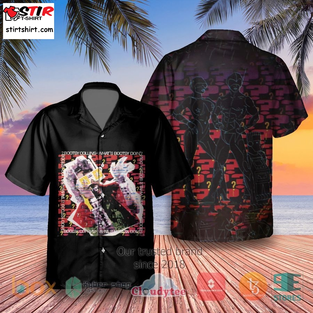 Funkadelic Bootsy Collins What's Bootsy Doin' Album Hawaiian Shirt    Boba Fett 