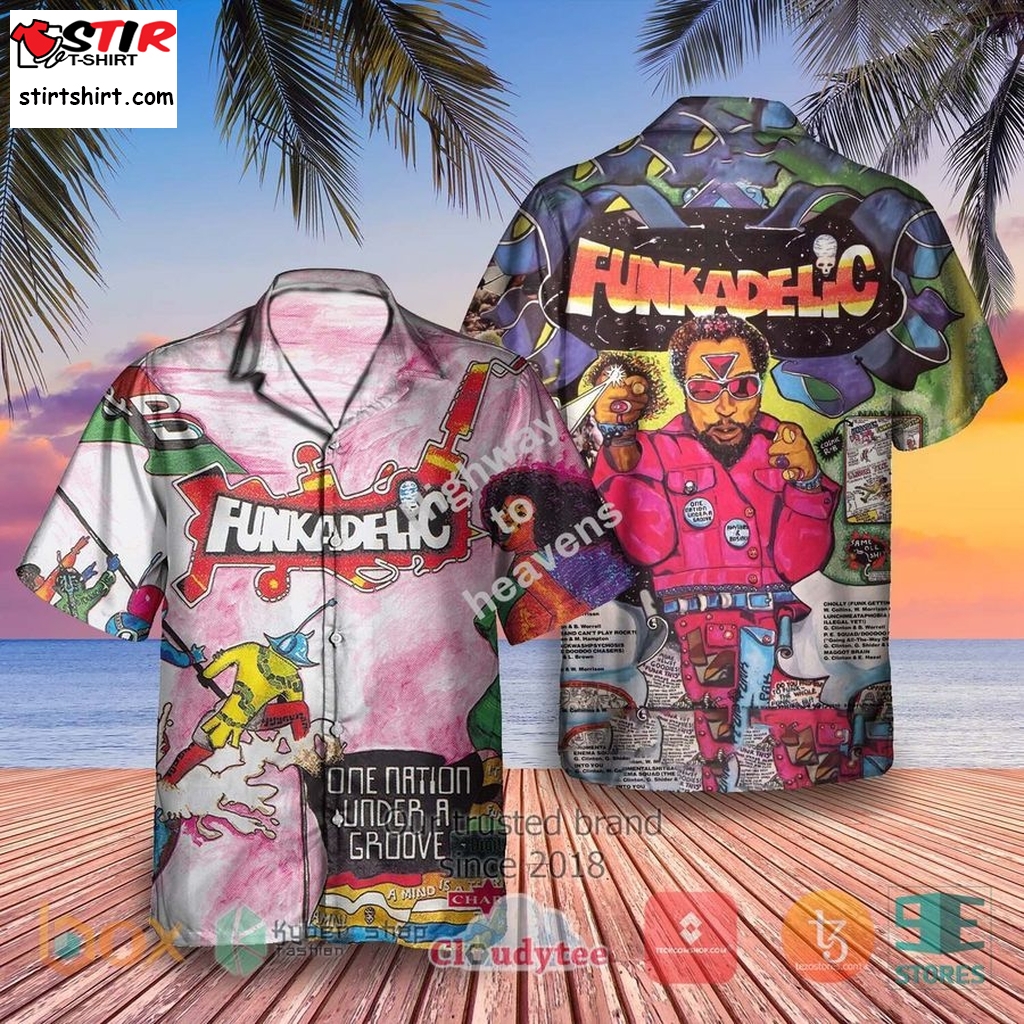 Funkadelic One Nation Under A Groove Album Hawaiian Shirt   Toddler