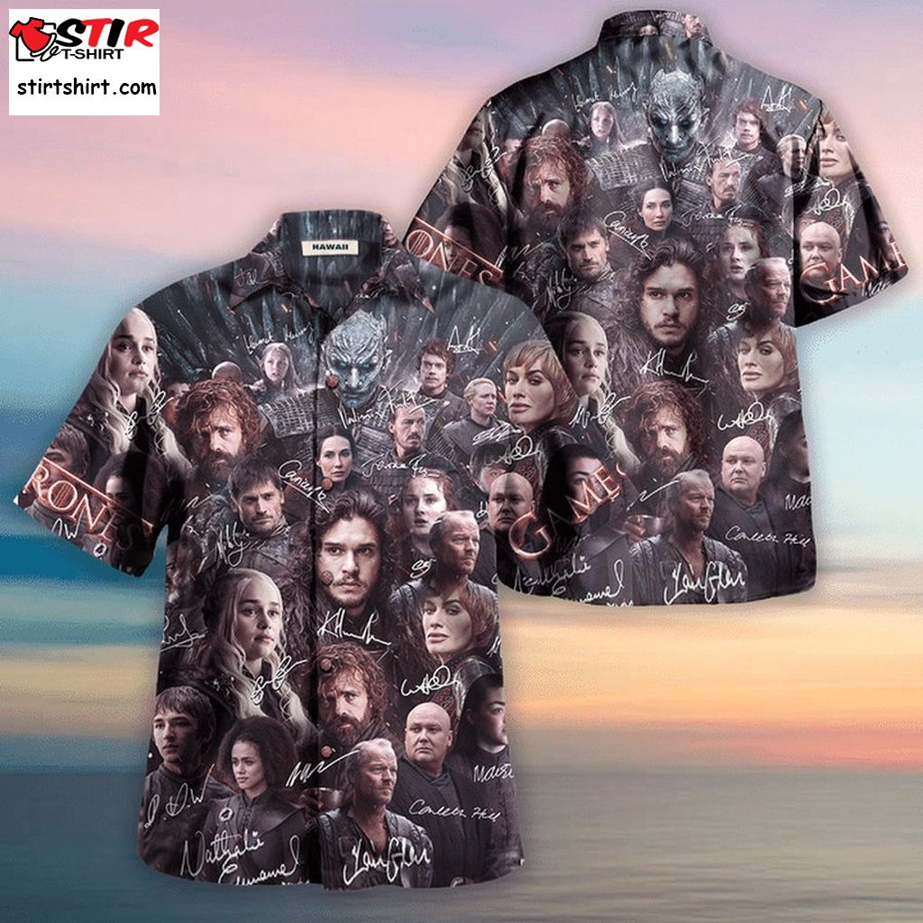 Game Of Thrones Winter Is Coming Hawaiian Shirt