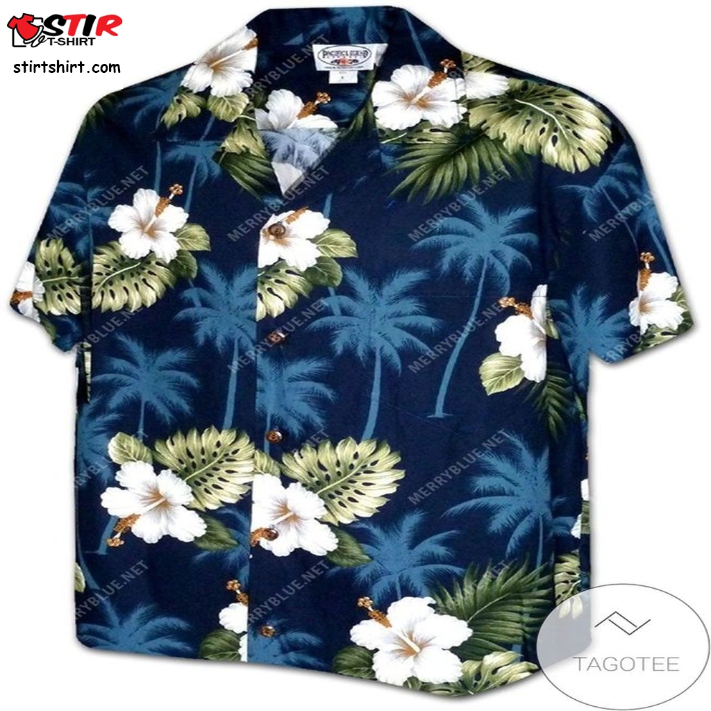 Get Now Pacific Legend Authentic Hawaiian Shirt 2023S Hibiscus Island  Black  Outfit