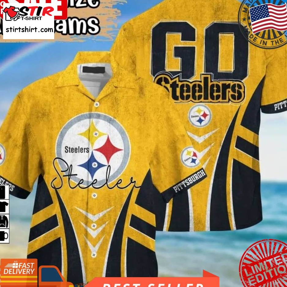 Go Pittsburgh Steelers Nfl Hawaiian Shirt  Saleoff