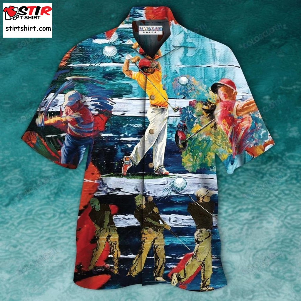 Golf Hawaiian Shirt Pre10854, Hawaiian Shirt, Beach Shorts,  Gift Shirts, Graphic Tee  Golf 