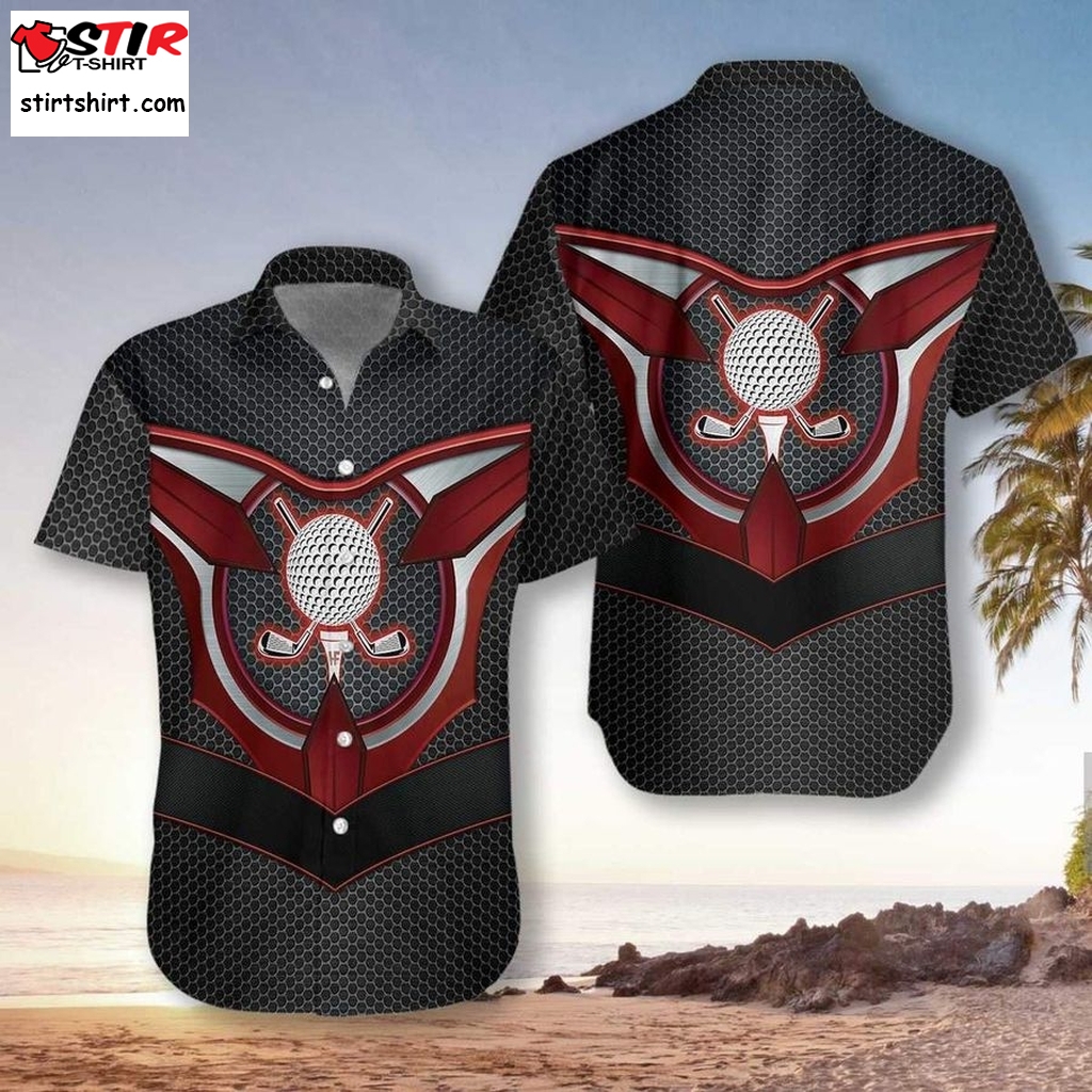 Golf Tech Style Hawaiian Shirt Gift Shirts, Graphic Tee  Golf s