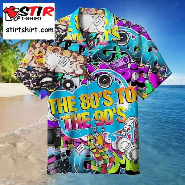 Graffiti Boom Mainstream 90S Hawaiian Shirt  80s  Fashion