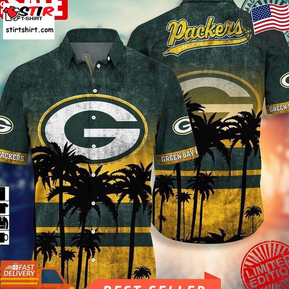 Green Bay Packers Nfl Hawaii Shirt Short Style Hot Trending Summer Hawaiian Nfl V1  Green Bay Packers 