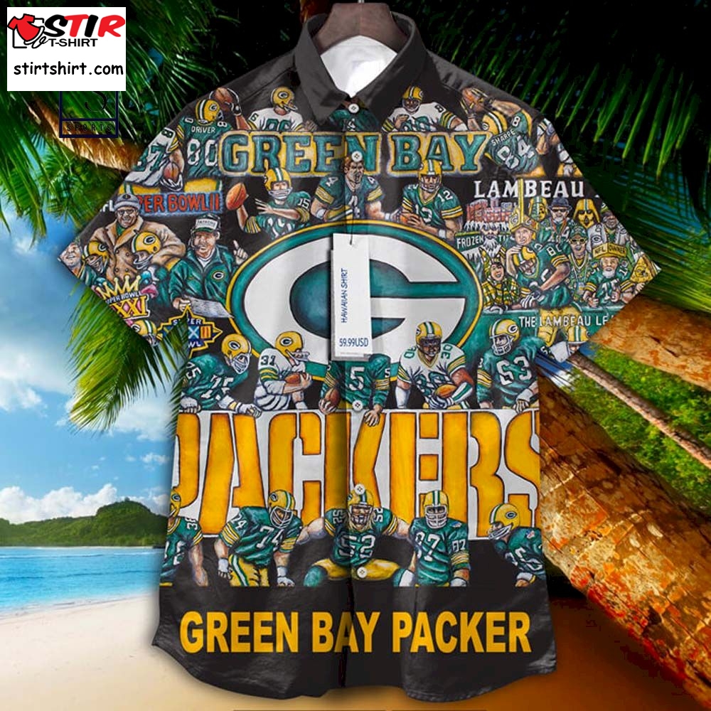 Green Bay Packers The Lambeau Super Bowl Hawaiian Shirt  Packer 