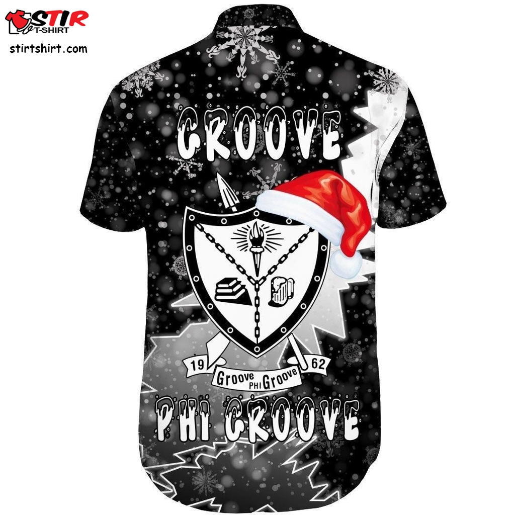 Groove Phi Groove Christmas Short Sleeve Shirt A31  Safety 