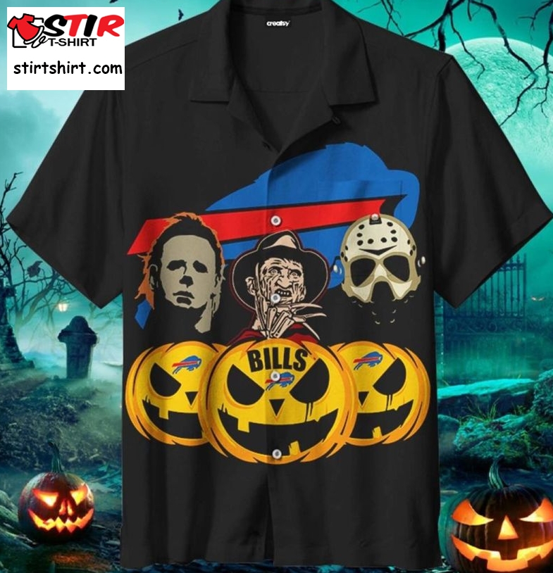 Halloween Buffalo Bills Hawaiian Shirts