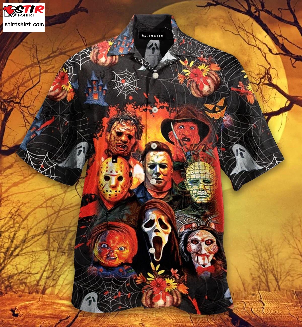 Halloween   Horror Hawaiian Shirt