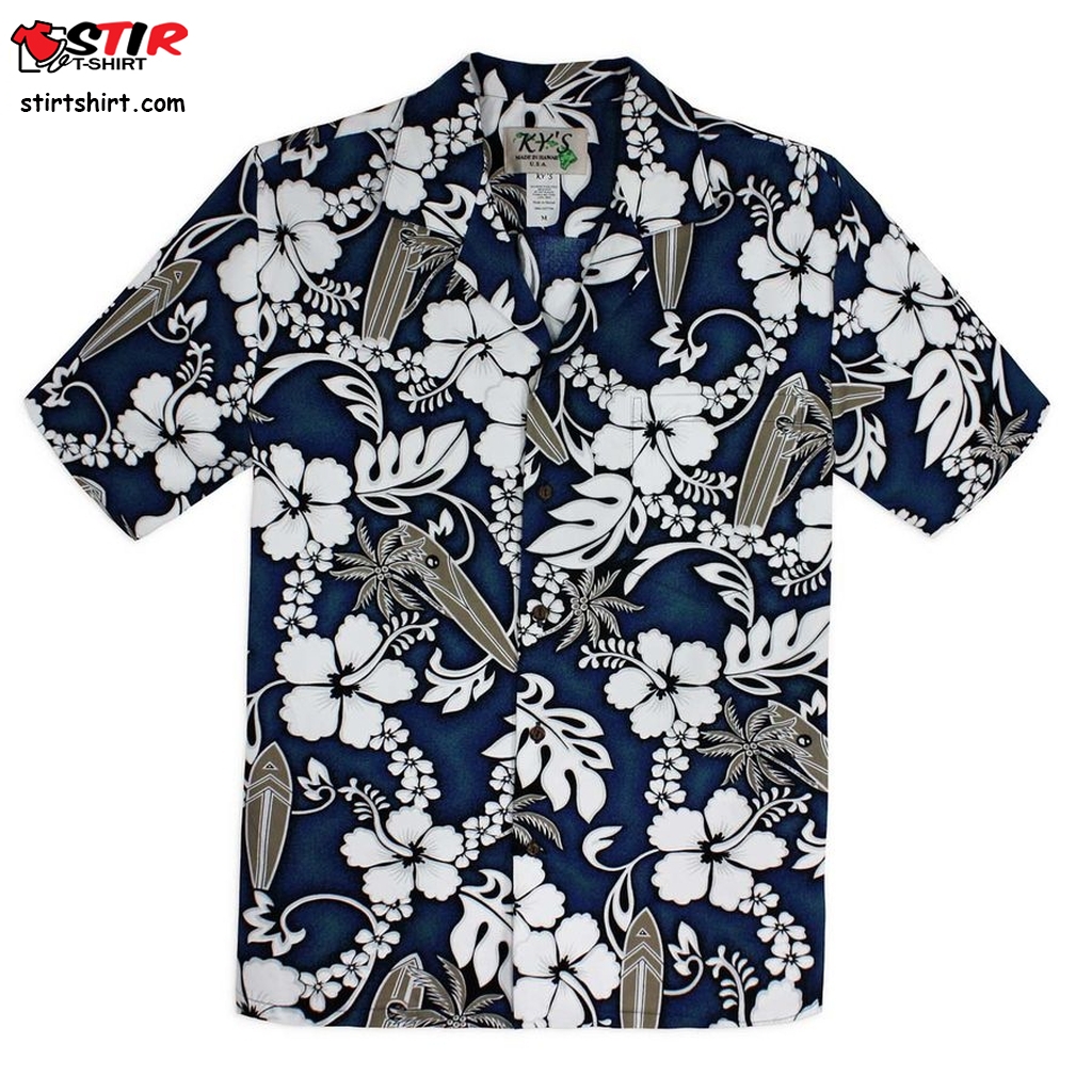 Hang Loose Blue Hawaiian Shirt And Shorts  Hawaiian Dad Shirt