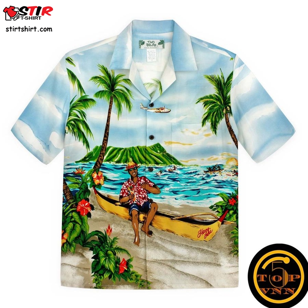 Hang Loose Summer Beach Hawaiian Shirt And Shorts  Hawaiian Dad Shirt