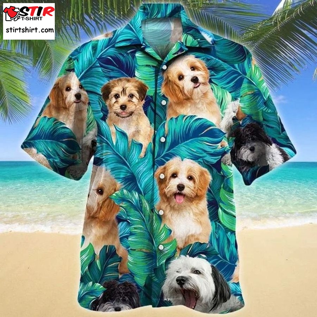 Havanese Dog Hawaiian Shirt  How To Tie A  In The Front