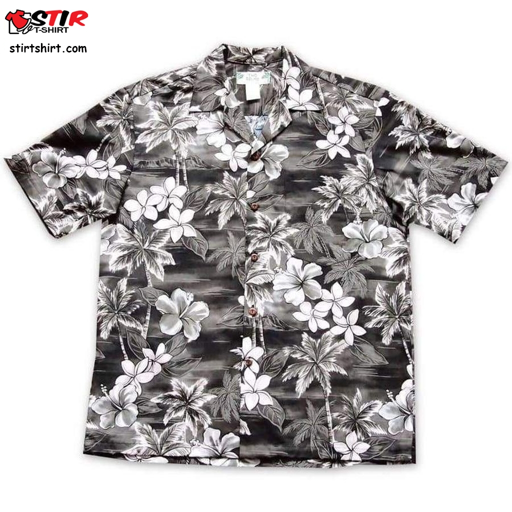 Hawaii Shirt Diamond Head Grey Zx9031  Carhartt 