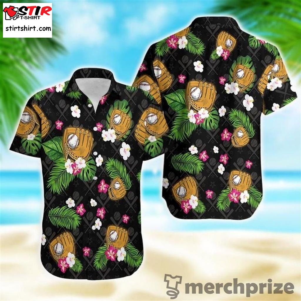 Hawaii Shirt Floral Baseball Summer Tropical Hawaiian Aloha Shirts Zx1171 