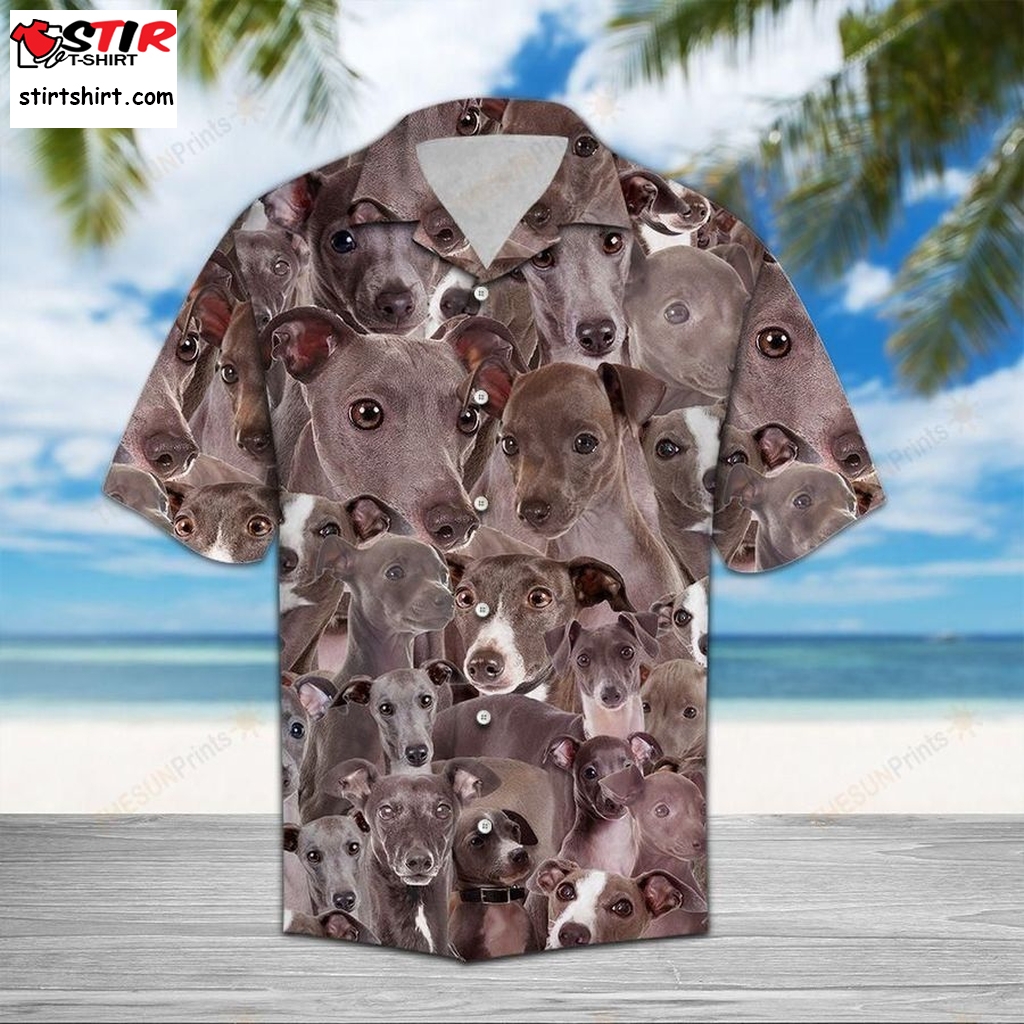 Hawaii Shirt Italian Greyhound Awesome  Zx6538   Template