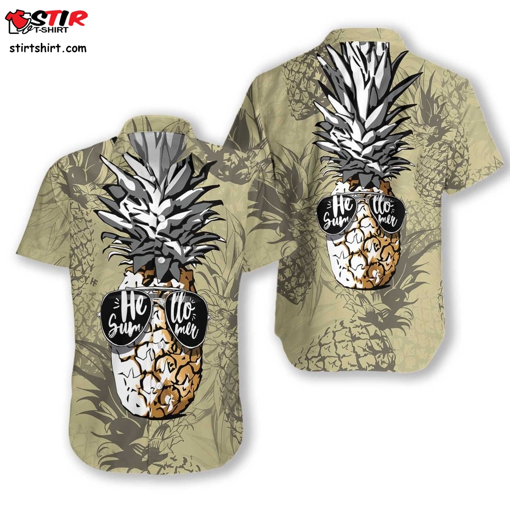 Hawaii Shirt Pineapple Hello Summer  Zh5611   Images