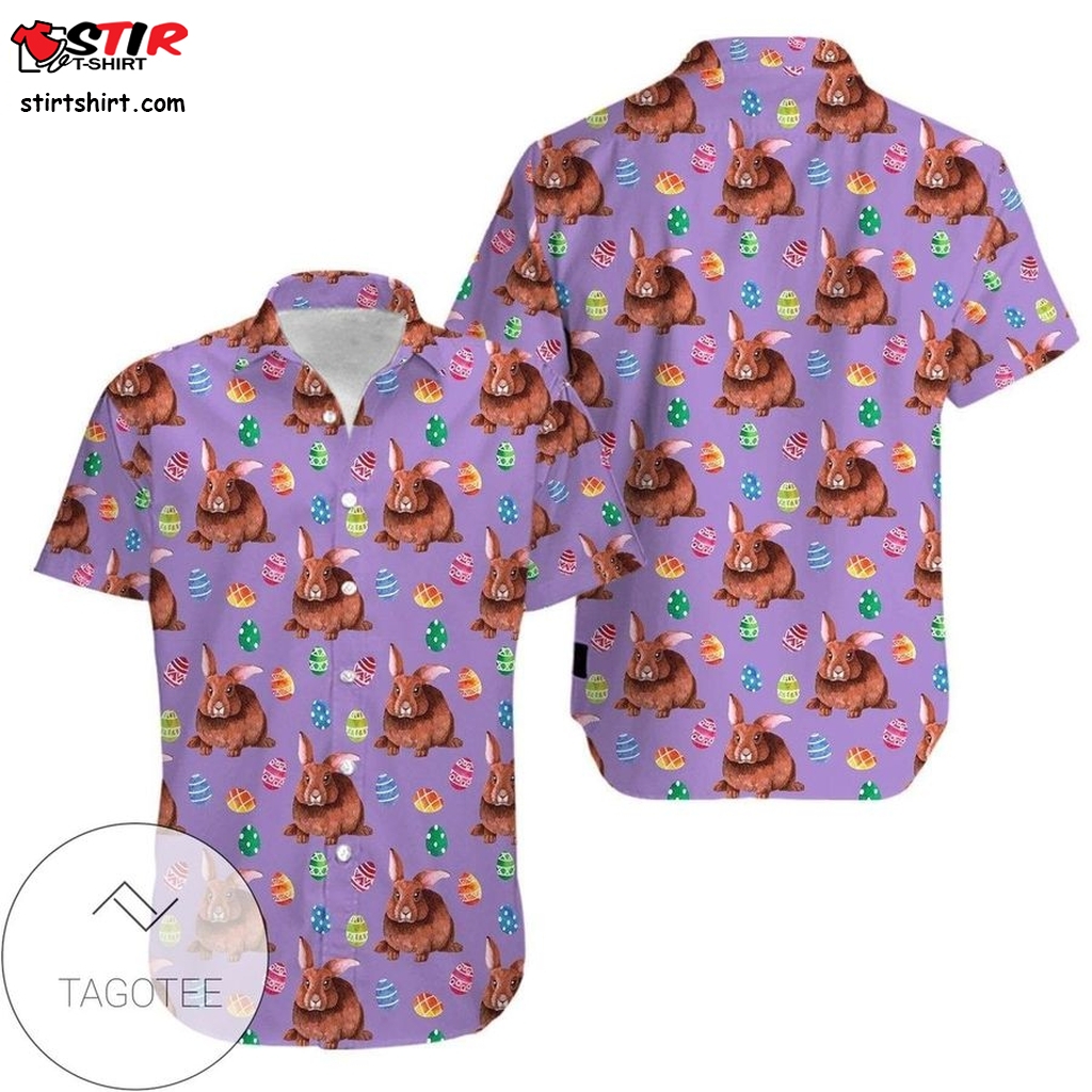 Hawaiian Aloha Shirts Easter Day Bunny Pattern 1503Kv   Pattern Free
