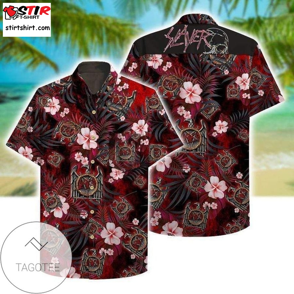 Hawaiian Aloha Shirts Slayer Tropical Dh
